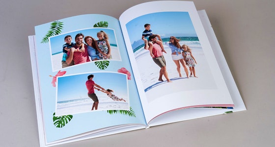 Ontwerp je eigen A4-fotoboek Klassiek tot 28 pagina's van Colorland!